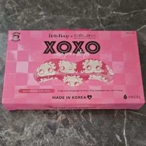 LIMITED EDITION BETTY BOOP Pink XOXO Nose Pore Strips